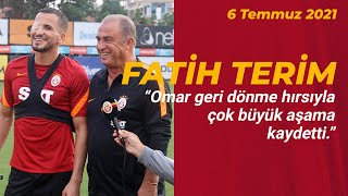 📺 Teknik direktörümüz Fatih Terim ve takımla antrenmanlara çıkan Omar Elabdellaoui'den açıklamalar