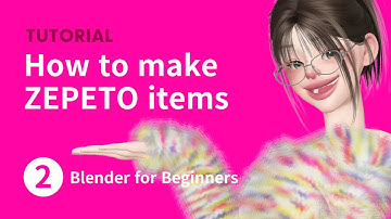 [Tutorial-2] 제페토 아이템 만들기에 맨날 쓰이는 블렌더 꿀기능 모음 | How to make ZEPETO items with Blender