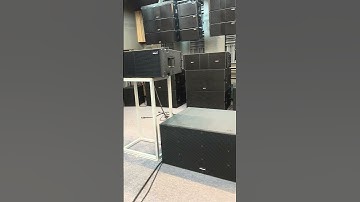 Admark passive double 12 inch 3 way double 21 subwoofer. #Linearray #proaudio #dj #loudspeaker
