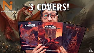 The 3 Covers of Dragonlance: Shadow of the Dragon Queen | Nerd Immersion