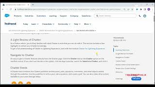 Salesforce Trailhead - Get Started with Chatter #salesforce #trailhead