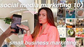 marketing for small businesses 2024 + social media marketing 101 +  how to grow your business