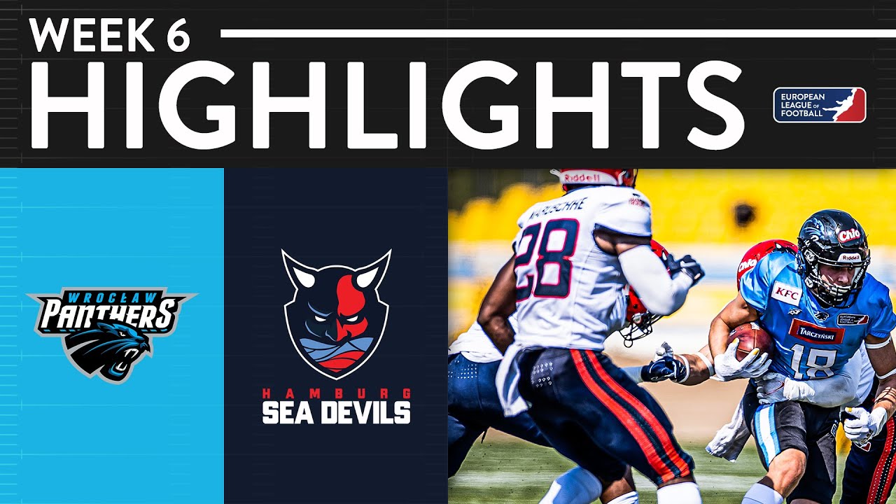 Wroclaw Panthers vs Hamburg Seadevils | Highlights | European League of Football 2021