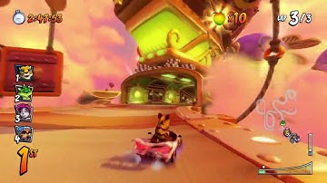 (246) Crash Team Racing: Nitro Fueled - Walkthrough - Crash Cup (Easy/Medium/Hard Difficulty)