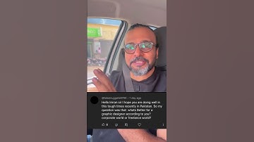 Freelance vs Job? #gfxmentor #freelancing #graphicdesign