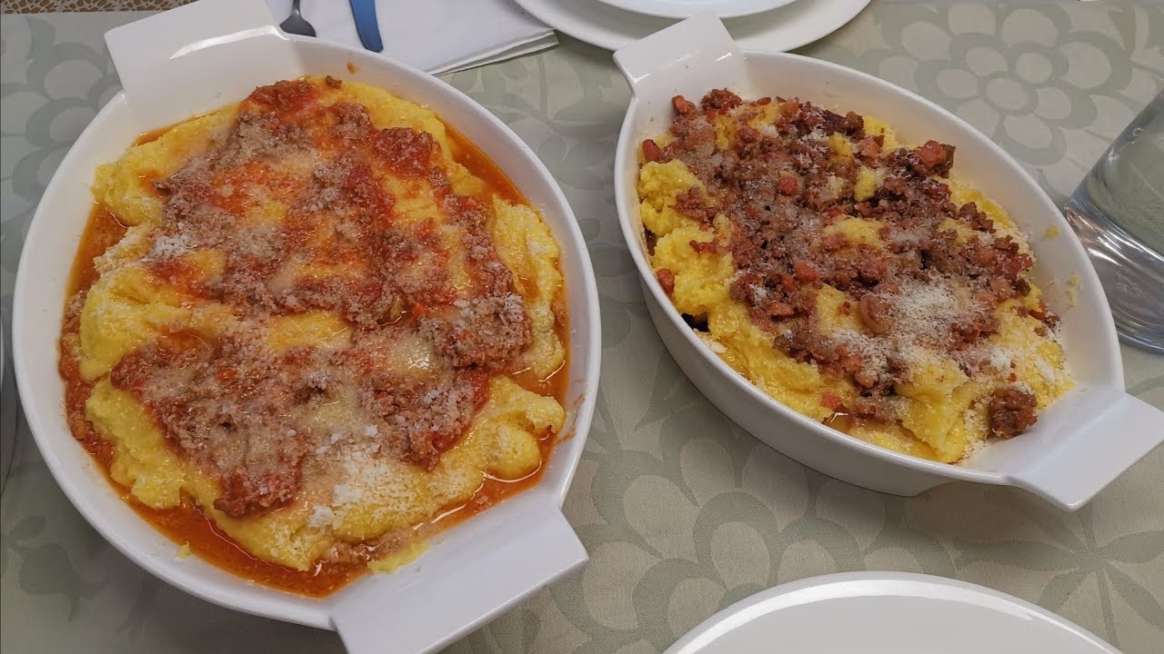 PAPI CHEF: Polenta Bianca - Polenta rossa