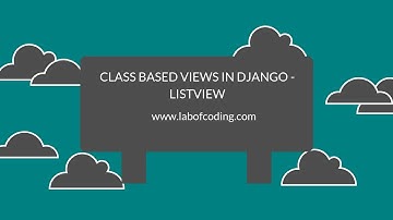 Django 2 tutorial 23 - Django generic class based views - List View