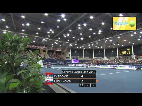 Ana Ivanovic vs. Dominika Cibulkova [2013 Linz QF]