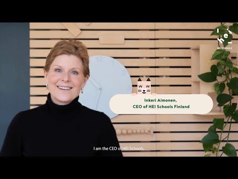 CEO of HEI Schools, Inkeri Aimonen, shared a message for HEI Schools' 10th year anniversary