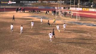 20131207 HS Varsity Boys Soccer   Liberty v Shafter 2