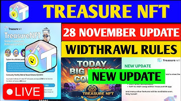 Treasure Nft Withdrawal Process🥳 | Treasure Fun Withdrawal | Treasure Nft New Update |Account verify
