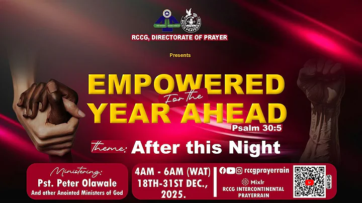 EMPOWERED FOR THE YEAR AHEAD || PRAYERRAIN LIVE II 22ND DECEMBER, 2025