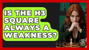Is The H3 Square Always A Weakness? - The Chess Codex