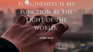 ACIM Lesson 62 with Jesus Commentary 