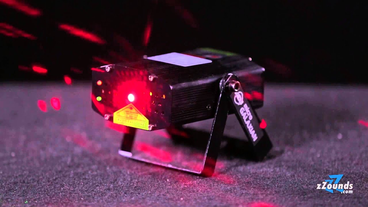 zZounds.com: American DJ Micro Galaxian Laser Effect Light - YouTube