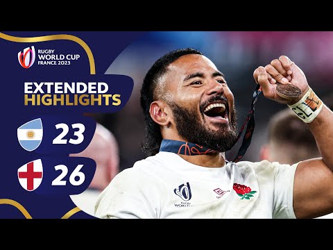 England victorious in bronze final | argentina v england | rugby world cup 2023 extended highlights