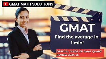 Can You Master Arithmetic Mean Shift Problems on the GMAT Focus Quant in 1 min?