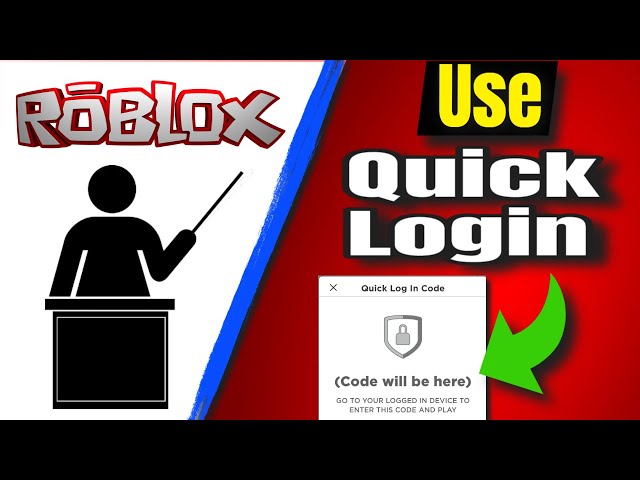 How To Use Quick Login On Roblox 