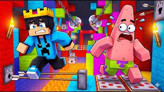 Minecraft Ama Her Adımda GİZLİ TUZAKLAR Var! 😱 (Kim Kazandı?)