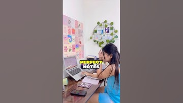 How to make NOTES like Toppers🔥😎 Best Technique ever✅ #shorts #notes #study