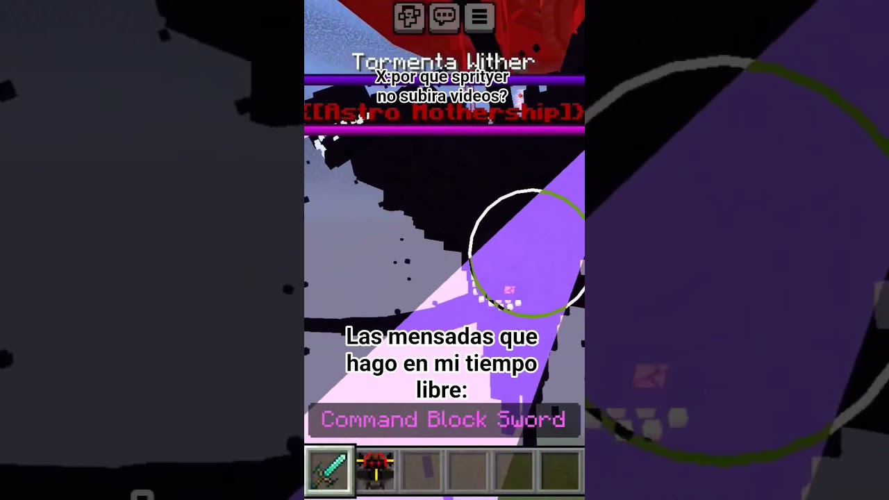video para la decadencia 🗣️🔥🔥 tormenta wither vs nodriza waos