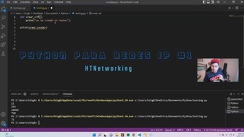 Python para redes IP #1