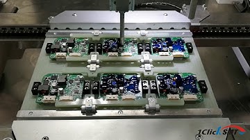 4 axis selective coating machine SC 445 application video