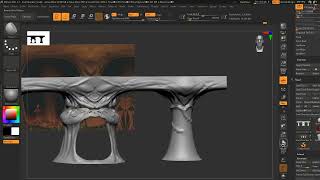 Mortal Kombat Soul Chamber Beast sculpture timelapse