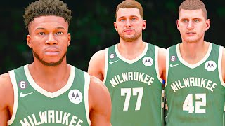 What If Giannis, Luka, and Jokic Played Together?