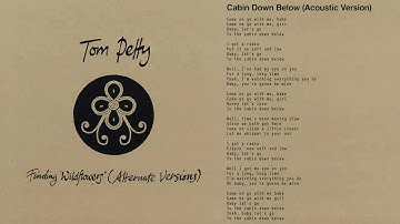 Tom Petty and the Heartbreakers - Cabin Down Below (Acoustic Version) [Official Audio]