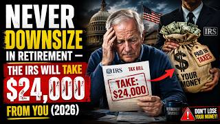 “Never Downsize in Retirement — The IRS Will Take $24,000 From You (2026)”