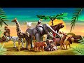 Playmobil Safari Animales 🦁 Diorama Serengueti 🐘 Exposición Playmobil Burriana