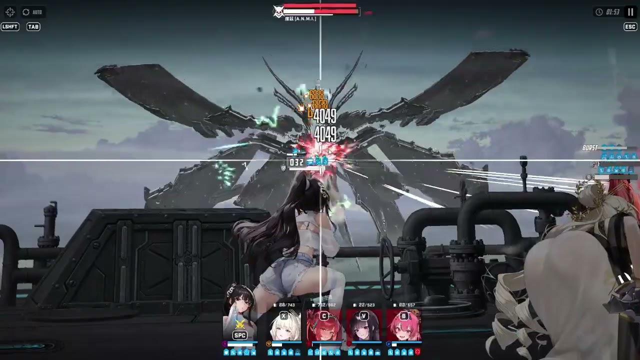 Nikke Hard 40-36 席茲 Ziz  Level 577 CP 1584158