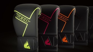 Matte Boxing Gloves 3D Modelling Animation Video