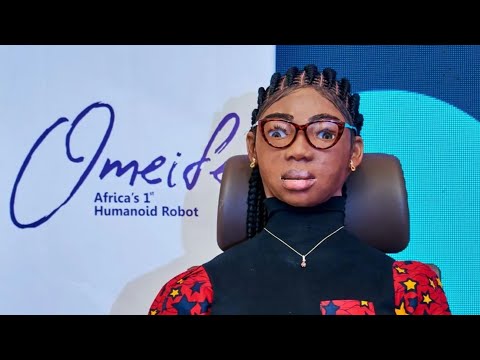 Meet the First African Humanoid Robot Omeife Made in Nigeria