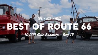 Best of Route 66: Oklahoma, Kansas, to St. Louis | 10K Road Trip Vlog Day 17