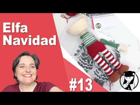 Muñeca de navidad amigurumi 13 Muñeca de navidad amigurumi 13