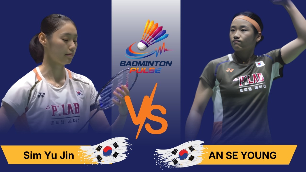Sim Yu Joe 🔥 An Se Young vs Sim Yu Jin – Full Match Highlights | Epic Badminton ...