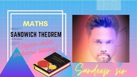Sandwich theorem | higher order solved problems | part 6 | limits | JEE master | Sandeep Sir