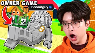 I Was Challenged by the ORIGINAL OWNER to Kick a Lucky Block for a 0.0001% BRAINROT on Roblox! (D...