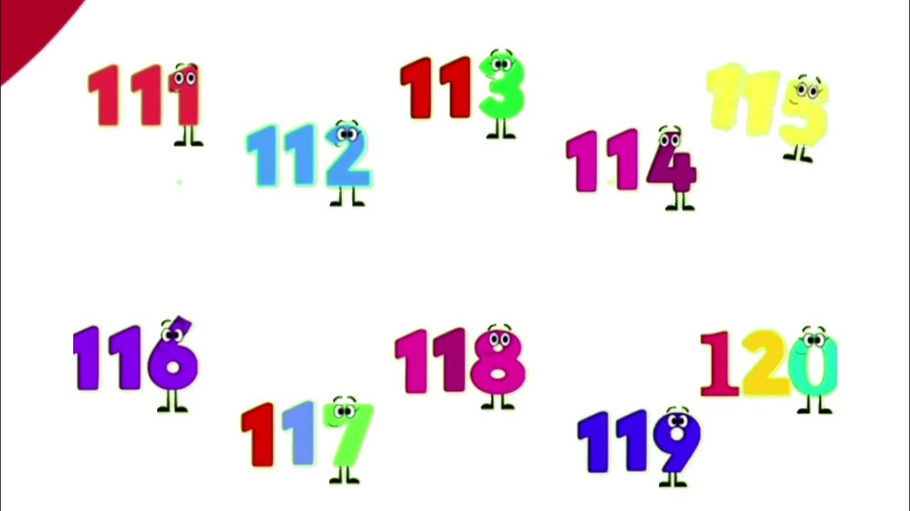 Jumpstart number band 111 to 120( one screen) YouTube