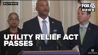 Maryland leaders announce agreement to pass Utility RELIEF Act amid rising costs