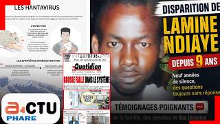 ACTU PHARE| Cyberattaque: 70Go de données du Trésor public sur le darkweb…Hantavirus, peur sur Dakar