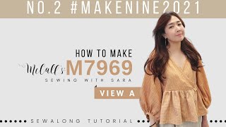 McCall's M7969 (MakeNine 2021 No.2) | Sew Along Tutorial from Sewing Therapy