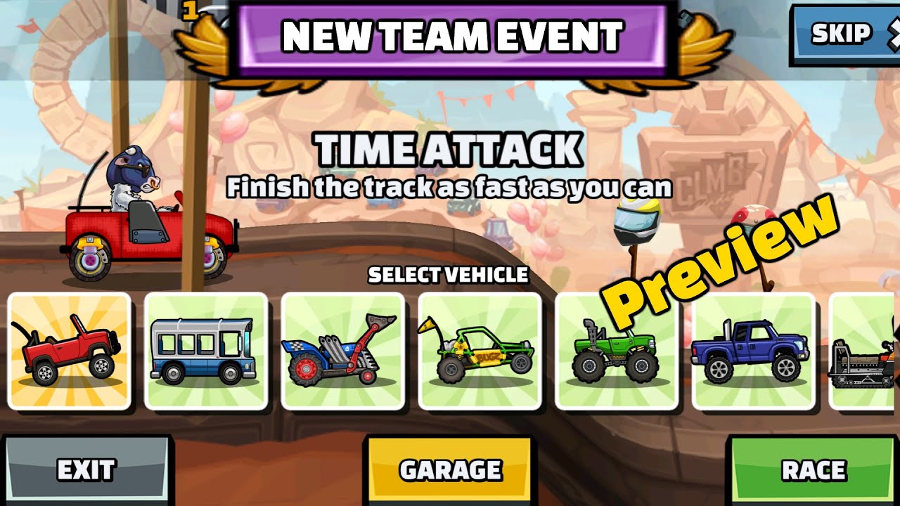 Events Tab/pt-br - Official Hill Climb Racing 2 Wiki