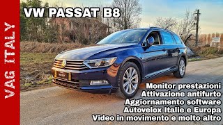 VW Passat B8 Business 2017 2.0 TDI 150cv Attivazione Menù Sport, Video in movimento e tanto altro screenshot 1