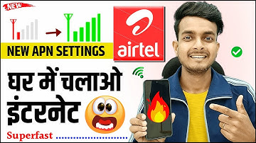 Airtel APN Settings 4G 2025 | airtel Network Problem 101% FIX | airtel internet speed kaise badhaye