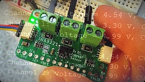 INA3221 is a 3-channel DC power monitoring chip 🔌🤖🔍