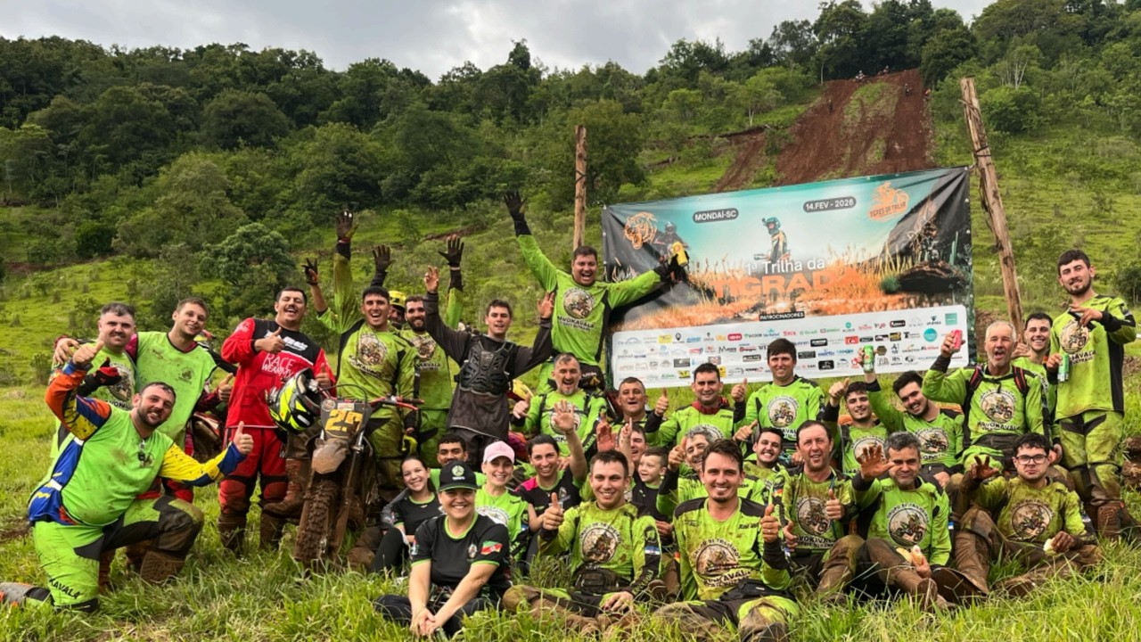 1ª Trilha da Tigrada em Mondaí - SC 🔥 Trilha Insana! 14/02/2026