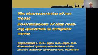 12 4 The characteristics of sea waves  ship rocking spectrum in irregular waves